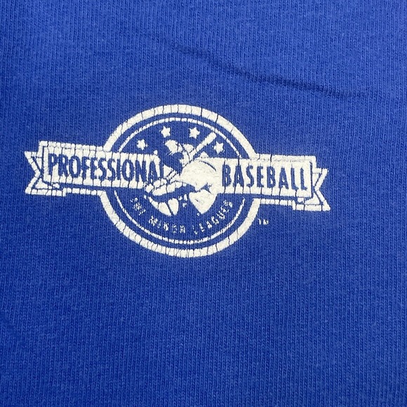 WILMINGTON BLUE ROCKS VINTAGE 90s‎ MILB MINOR LEAGUE BASEBALL TSHIRT LARGE - Picture 3 of 13